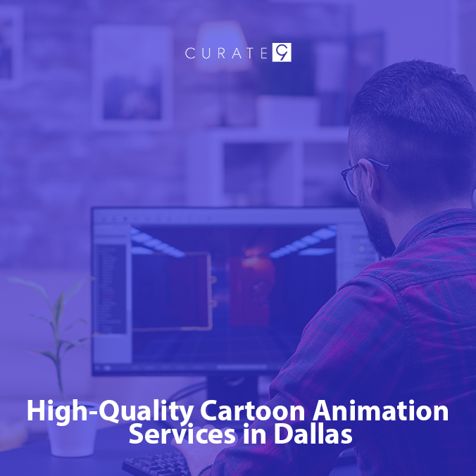 high quality cartoon animation design service in dallas