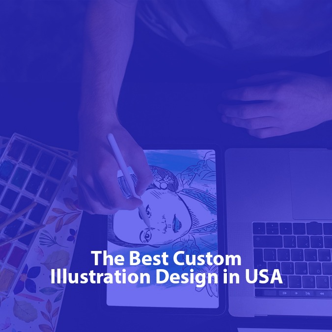 best custom illustration design in usa